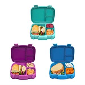 Lunch Box Bentgo Container Kids Adults 3-Pack New Set Fresh Airtight